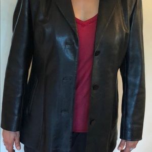 Ladies leather jacket